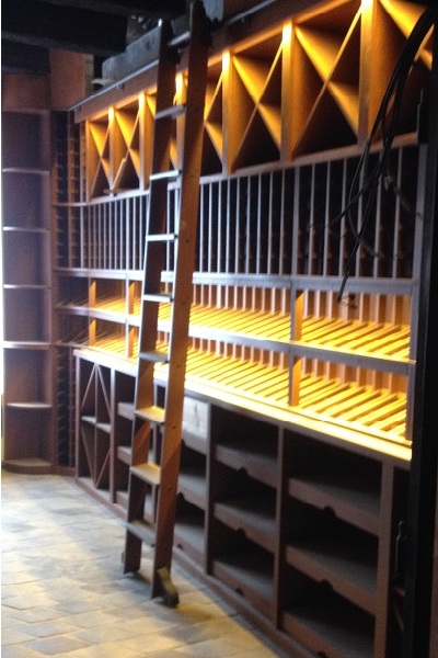 Commercial wine racks for show room